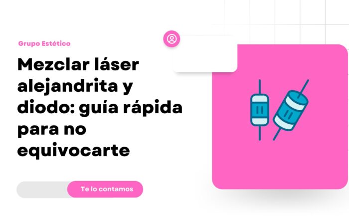 Mezclar láser alejandrita y diodo